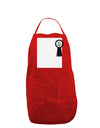 Number One Dad Award Ribbon Panel Dark Adult Apron-Bib Apron-TooLoud-Red-One-Size-Davson Sales