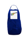 Legalize Gay - Rainbow Panel Dark Adult Apron-Bib Apron-TooLoud-Royal Blue-One-Size-Davson Sales