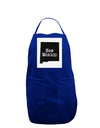 New Mexico - United States Shape Panel Dark Adult Apron by TooLoud-Bib Apron-TooLoud-Royal Blue-One-Size-Davson Sales