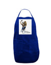 Orion Color Illustration Panel Dark Adult Apron-Bib Apron-TooLoud-Royal Blue-One-Size-Davson Sales