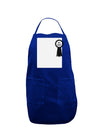 Number One Dad Award Ribbon Panel Dark Adult Apron-Bib Apron-TooLoud-Royal Blue-One-Size-Davson Sales