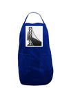 San Francisco Bay Bridge Panel Dark Adult Apron-Bib Apron-TooLoud-Royal Blue-One-Size-Davson Sales