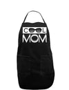 Cool Mom Dark Adult Apron-Bib Apron-TooLoud-Black-One-Size-Davson Sales