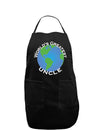 World's Greatest Uncle Dark Adult Apron-Bib Apron-TooLoud-Black-One-Size-Davson Sales