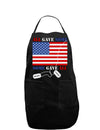 All Gave Some Some Gave All Dark Adult Apron-Bib Apron-TooLoud-Black-One-Size-Davson Sales