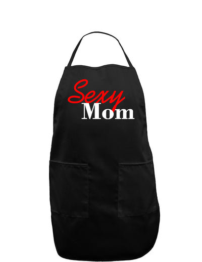 Sexy Mom Dark Adult Apron-Bib Apron-TooLoud-Black-One-Size-Davson Sales