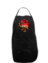 Tattoo Heart Mom Dark Adult Apron-Bib Apron-TooLoud-Black-One-Size-Davson Sales