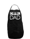 Cool Dad Dark Adult Apron-Bib Apron-TooLoud-Black-One-Size-Davson Sales