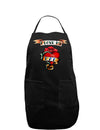 Tattoo Heart I Love My Dad Dark Adult Apron-Bib Apron-TooLoud-Black-One-Size-Davson Sales