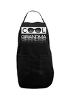 Cool Grandma Dark Adult Apron-Bib Apron-TooLoud-Black-One-Size-Davson Sales