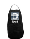 iDad Beer Dark Adult Apron-Bib Apron-TooLoud-Black-One-Size-Davson Sales