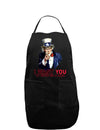 Uncle Sam I Want You to Bring me a Beer Dark Adult Apron-Bib Apron-TooLoud-Black-One-Size-Davson Sales