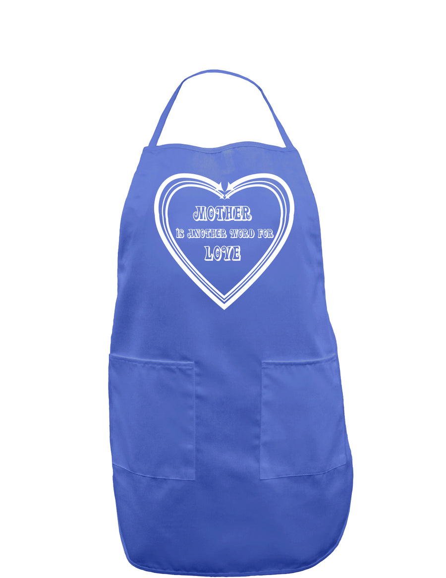 Mother is another word for love Dark Adult Apron-Bib Apron-TooLoud-Black-One-Size-Davson Sales