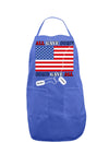 All Gave Some Some Gave All Dark Adult Apron-Bib Apron-TooLoud-Faded Blue-One-Size-Davson Sales