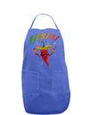 Chili Pepper de Fiesta Dark Adult Apron-Bib Apron-TooLoud-Faded Blue-One-Size-Davson Sales