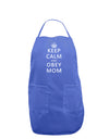 Keep Calm and Obey Mom Dark Adult Apron-Bib Apron-TooLoud-Faded Blue-One-Size-Davson Sales