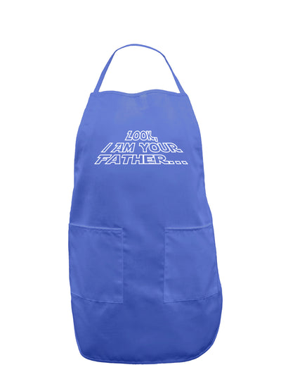 Look I am Your Father Dark Adult Apron-Bib Apron-TooLoud-Faded Blue-One-Size-Davson Sales