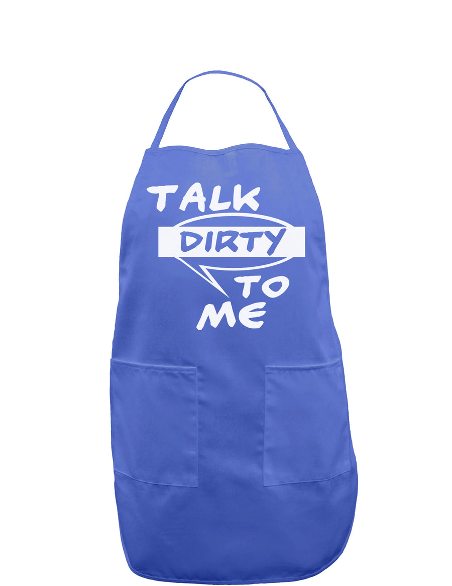 Talk Dirty To Me Censored Dark Adult Apron-Bib Apron-TooLoud-Black-One-Size-Davson Sales