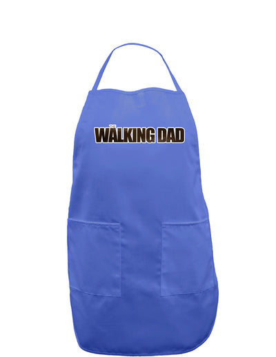 The Walking Dad Dark Adult Apron-Bib Apron-TooLoud-Faded Blue-One-Size-Davson Sales