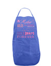A Mother Holds Mother's Day Dark Adult Apron-Bib Apron-TooLoud-Faded Blue-One-Size-Davson Sales