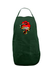 Tattoo Heart Grandma Dark Adult Apron-Bib Apron-TooLoud-Hunter-One-Size-Davson Sales