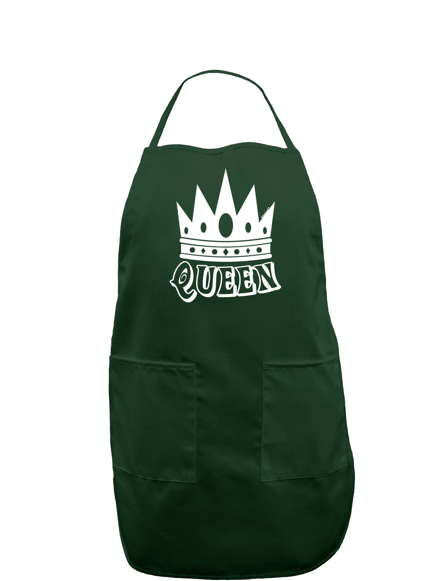 Queen Dark Adult Apron-Bib Apron-TooLoud-Hunter-One-Size-Davson Sales