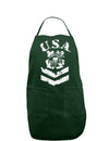 USA Military Coast Guard Stencil Logo Dark Adult Apron-Bib Apron-TooLoud-Hunter-One-Size-Davson Sales