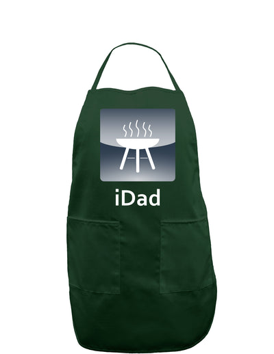 iDad Grill Dark Adult Apron-Bib Apron-TooLoud-Hunter-One-Size-Davson Sales