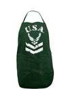 USA Military Air Force Stencil Logo Dark Adult Apron-Bib Apron-TooLoud-Hunter-One-Size-Davson Sales