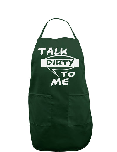 Talk Dirty To Me Censored Dark Adult Apron-Bib Apron-TooLoud-Hunter-One-Size-Davson Sales