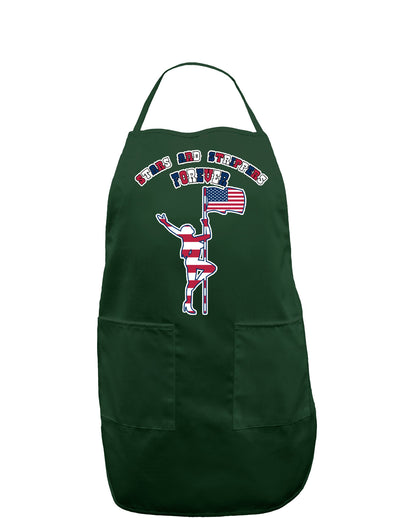 Stars and Strippers Forever Female Dark Adult Apron-Bib Apron-TooLoud-Hunter-One-Size-Davson Sales