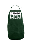 Cool Mom Dark Adult Apron-Bib Apron-TooLoud-Hunter-One-Size-Davson Sales