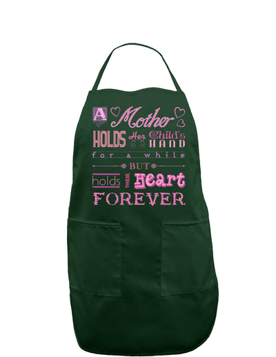A Mother Holds Mother's Day Dark Adult Apron-Bib Apron-TooLoud-Hunter-One-Size-Davson Sales