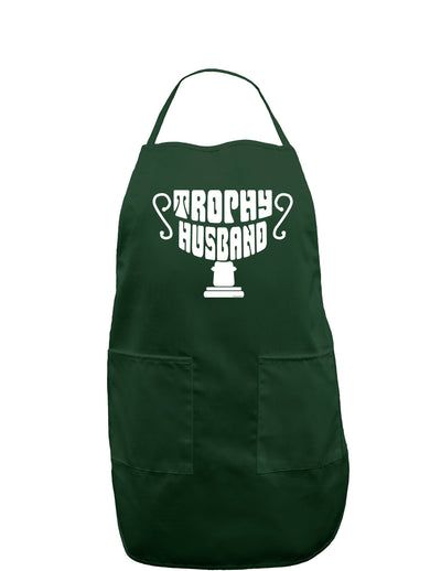 Trophy Husband Dark Adult Apron-Bib Apron-TooLoud-Hunter-One-Size-Davson Sales