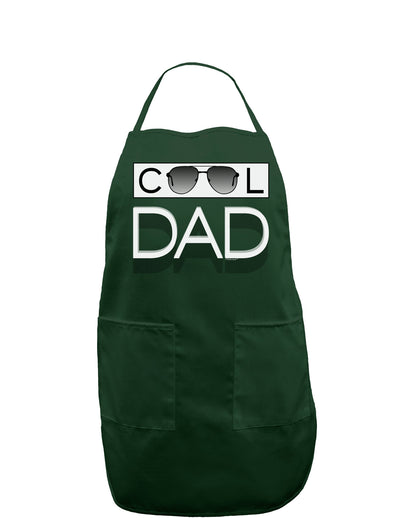 Cool Dad Dark Adult Apron-Bib Apron-TooLoud-Hunter-One-Size-Davson Sales