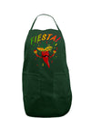 Chili Pepper de Fiesta Dark Adult Apron-Bib Apron-TooLoud-Hunter-One-Size-Davson Sales