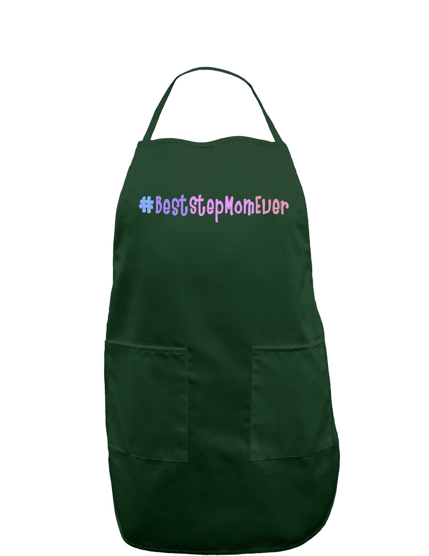 #BestStepMomEver Dark Adult Apron-Bib Apron-TooLoud-Hunter-One-Size-Davson Sales