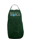 Best Aunt in the World Dark Adult Apron-Bib Apron-TooLoud-Hunter-One-Size-Davson Sales