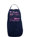 A Mother Holds Mother's Day Dark Adult Apron-Bib Apron-TooLoud-Navy-One-Size-Davson Sales
