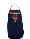 Tattoo Heart I Love My Grandpa Dark Adult Apron-Bib Apron-TooLoud-Navy-One-Size-Davson Sales