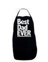 Father's Day Best Dad Ever Dark Adult Apron-Bib Apron-TooLoud-Navy-One-Size-Davson Sales