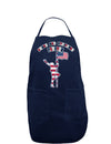 Stars and Strippers Forever Female Dark Adult Apron-Bib Apron-TooLoud-Navy-One-Size-Davson Sales