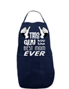 This Guy Has the Best Mom Ever Dark Adult Apron-Bib Apron-TooLoud-Navy-One-Size-Davson Sales