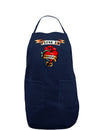 Tattoo Heart I Love My Grandma Dark Adult Apron-Bib Apron-TooLoud-Navy-One-Size-Davson Sales