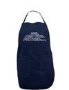 Look I am Your Father Dark Adult Apron-Bib Apron-TooLoud-Navy-One-Size-Davson Sales