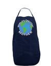 World's Greatest Mother Dark Adult Apron-Bib Apron-TooLoud-Navy-One-Size-Davson Sales