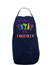 Cinco de Drinko! Dark Adult Apron-Bib Apron-TooLoud-Navy-One-Size-Davson Sales