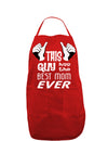 This Guy Has the Best Mom Ever Dark Adult Apron-Bib Apron-TooLoud-Red-One-Size-Davson Sales