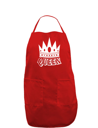 Queen Dark Adult Apron-Bib Apron-TooLoud-Red-One-Size-Davson Sales