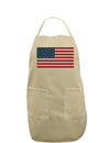 American Flag Adult Apron-Bib Apron-TooLoud-Khaki-One-Size-Davson Sales